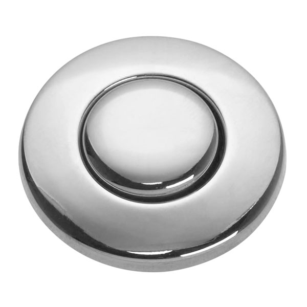 Button Cover - Chrome